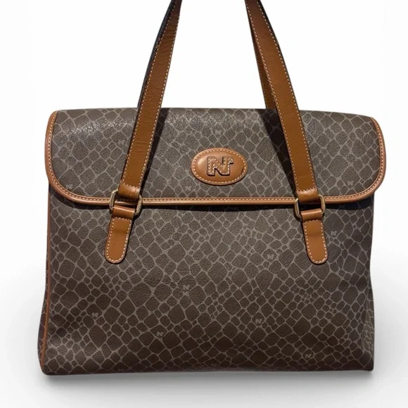 Vintage Nina Ricci Logo Tote / Shoulder Bag - Picture 2 of 14